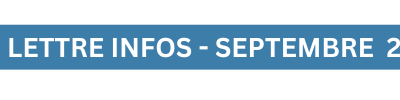 Lettre Infos Septembre 2025